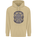 Think Like a Pirate Act Captian Sailing Mens 80% Cotton Hoodie Sand