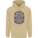 Think Like a Pirate Act Captian Sailing Mens 80% Cotton Hoodie Sand