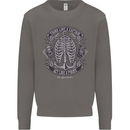 Think Like a Pirate Act Captian Sailing Mens Sweatshirt Jumper Charcoal