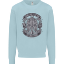 Think Like a Pirate Act Captian Sailing Mens Sweatshirt Jumper Light Blue