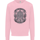 Think Like a Pirate Act Captian Sailing Mens Sweatshirt Jumper Light Pink