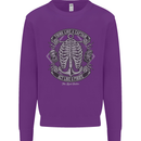 Think Like a Pirate Act Captian Sailing Mens Sweatshirt Jumper Purple