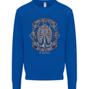 Think Like a Pirate Act Captian Sailing Mens Sweatshirt Jumper Royal Blue