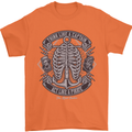 Think Like a Pirate Act Captian Sailing Mens T-Shirt Cotton Gildan Orange