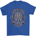 Think Like a Pirate Act Captian Sailing Mens T-Shirt Cotton Gildan Royal Blue