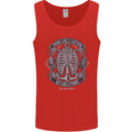 Think Like a Pirate Act Captian Sailing Mens Vest Tank Top Red