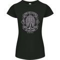Think Like a Pirate Act Captian Sailing Womens Petite Cut T-Shirt Black
