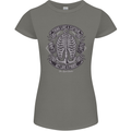 Think Like a Pirate Act Captian Sailing Womens Petite Cut T-Shirt Charcoal