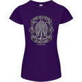 Think Like a Pirate Act Captian Sailing Womens Petite Cut T-Shirt Purple
