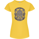 Think Like a Pirate Act Captian Sailing Womens Petite Cut T-Shirt Yellow