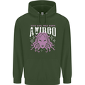 This Girl Was Born Virgo Childrens Kids Hoodie Forest Green