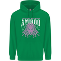 This Girl Was Born Virgo Childrens Kids Hoodie Irish Green
