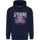 This Girl Was Born Virgo Childrens Kids Hoodie Navy Blue