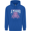 This Girl Was Born Virgo Childrens Kids Hoodie Royal Blue