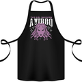 This Girl Was Born Virgo Cotton Apron 100% Organic Black