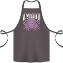 This Girl Was Born Virgo Cotton Apron 100% Organic Dark Grey