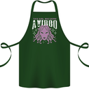This Girl Was Born Virgo Cotton Apron 100% Organic Forest Green