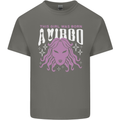 This Girl Was Born Virgo Kids T-Shirt Childrens Charcoal