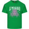 This Girl Was Born Virgo Kids T-Shirt Childrens Irish Green