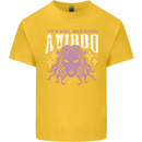 This Girl Was Born Virgo Kids T-Shirt Childrens Yellow