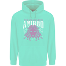 This Girl Was Born Virgo Mens 80% Cotton Hoodie Peppermint