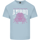 This Girl Was Born Virgo Mens Cotton T-Shirt Tee Top Light Blue