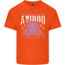 This Girl Was Born Virgo Mens Cotton T-Shirt Tee Top Orange