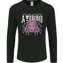 This Girl Was Born Virgo Mens Long Sleeve T-Shirt Black