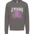 This Girl Was Born Virgo Mens Sweatshirt Jumper Charcoal