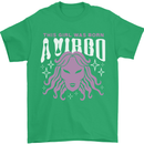 This Girl Was Born Virgo Mens T-Shirt 100% Cotton Irish Green