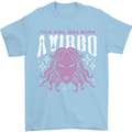 This Girl Was Born Virgo Mens T-Shirt 100% Cotton Light Blue