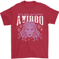 This Girl Was Born Virgo Mens T-Shirt 100% Cotton Red