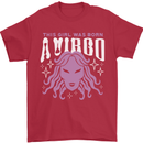 This Girl Was Born Virgo Mens T-Shirt 100% Cotton Red