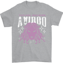 This Girl Was Born Virgo Mens T-Shirt 100% Cotton Sports Grey