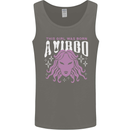 This Girl Was Born Virgo Mens Vest Tank Top Charcoal