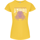 This Girl Was Born Virgo Womens Petite Cut T-Shirt Yellow
