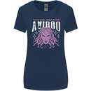 This Girl Was Born Virgo Womens Wider Cut T-Shirt Navy Blue