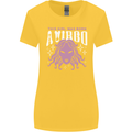 This Girl Was Born Virgo Womens Wider Cut T-Shirt Yellow