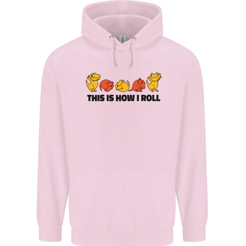 This Is How I Roll RPG Role Playing Game Childrens Kids Hoodie Light Pink