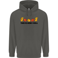 This Is How I Roll RPG Role Playing Game Childrens Kids Hoodie Storm Grey