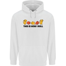 This Is How I Roll RPG Role Playing Game Childrens Kids Hoodie White