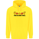 This Is How I Roll RPG Role Playing Game Childrens Kids Hoodie Yellow