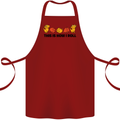This Is How I Roll RPG Role Playing Game Cotton Apron 100% Organic Maroon