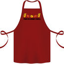 This Is How I Roll RPG Role Playing Game Cotton Apron 100% Organic Maroon