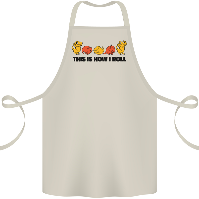 This Is How I Roll RPG Role Playing Game Cotton Apron 100% Organic Natural