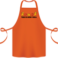This Is How I Roll RPG Role Playing Game Cotton Apron 100% Organic Orange