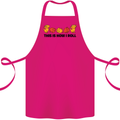 This Is How I Roll RPG Role Playing Game Cotton Apron 100% Organic Pink