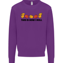 This Is How I Roll RPG Role Playing Game Kids Sweatshirt Jumper Purple