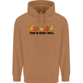 This Is How I Roll RPG Role Playing Game Mens 80% Cotton Hoodie Caramel Latte