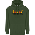 This Is How I Roll RPG Role Playing Game Mens 80% Cotton Hoodie Forest Green